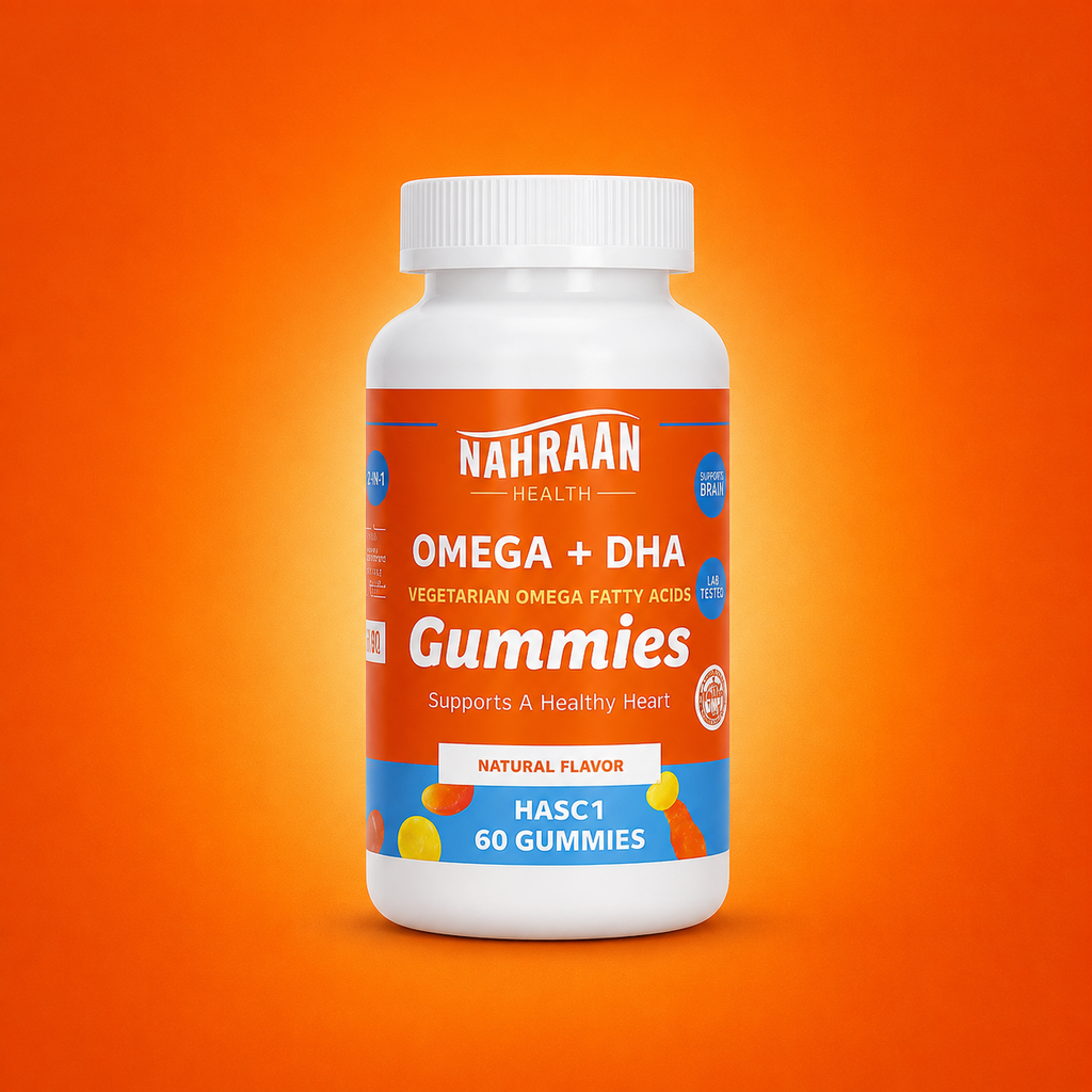 Omega DHA halal gummy vitamin