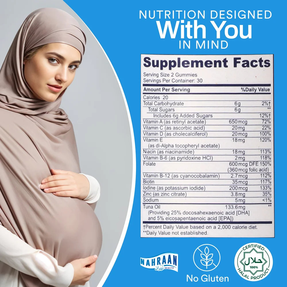 Prenatal Halal Gummy Multivitamin