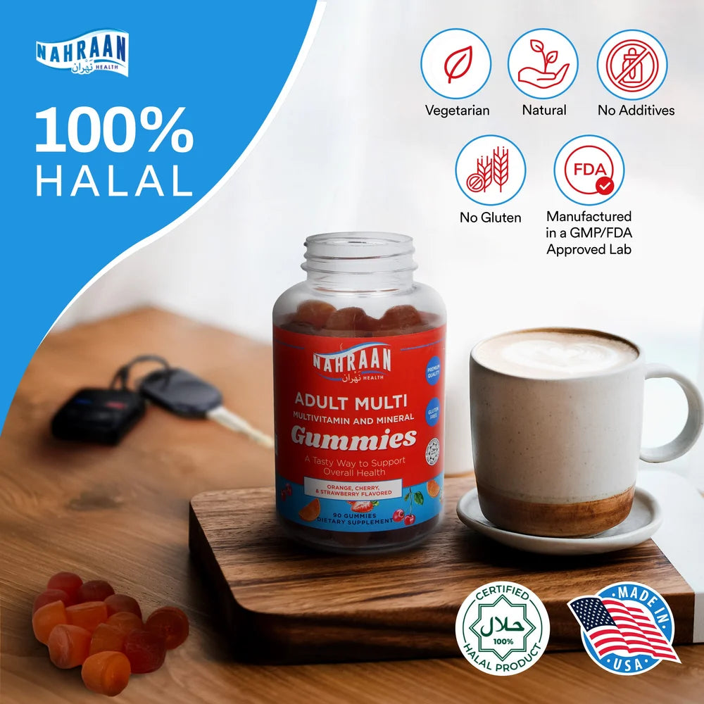 Adult multivitamin gummies